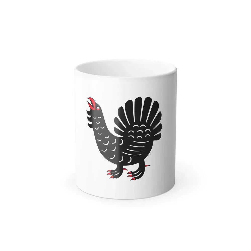 Flag of Central Finland Finland - Color Changing Coffee Mug 11oz - Go Mug Yourself