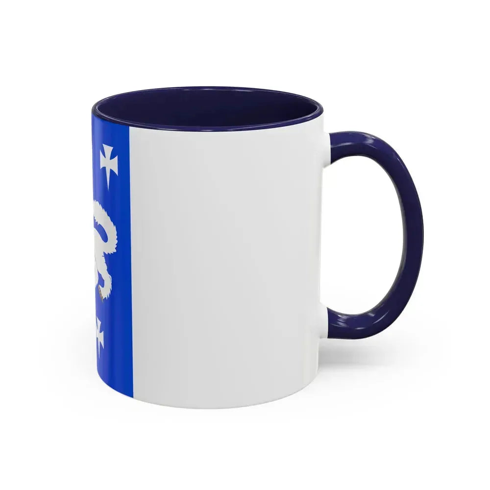 Flag of Central Ostrobothnia Finland - Accent Coffee Mug - Go Mug Yourself