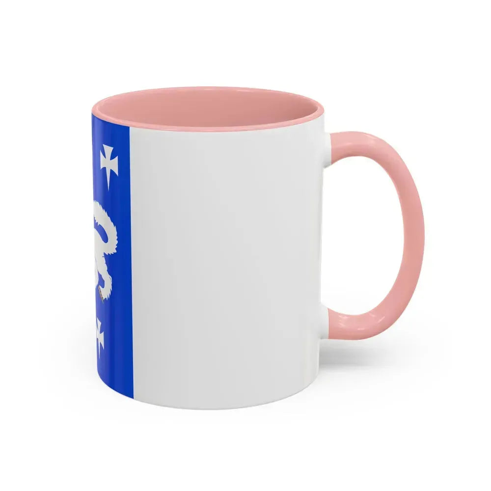 Flag of Central Ostrobothnia Finland - Accent Coffee Mug - Go Mug Yourself