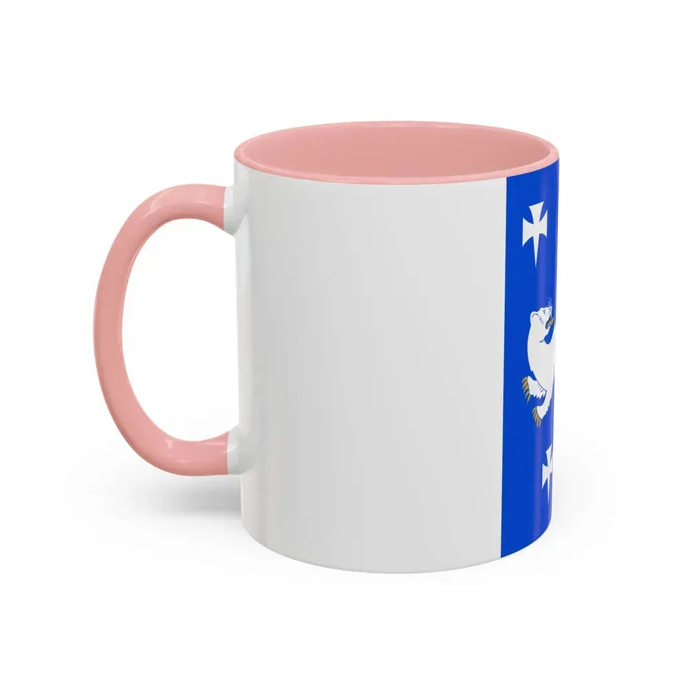 Flag of Central Ostrobothnia Finland - Accent Coffee Mug - Go Mug Yourself