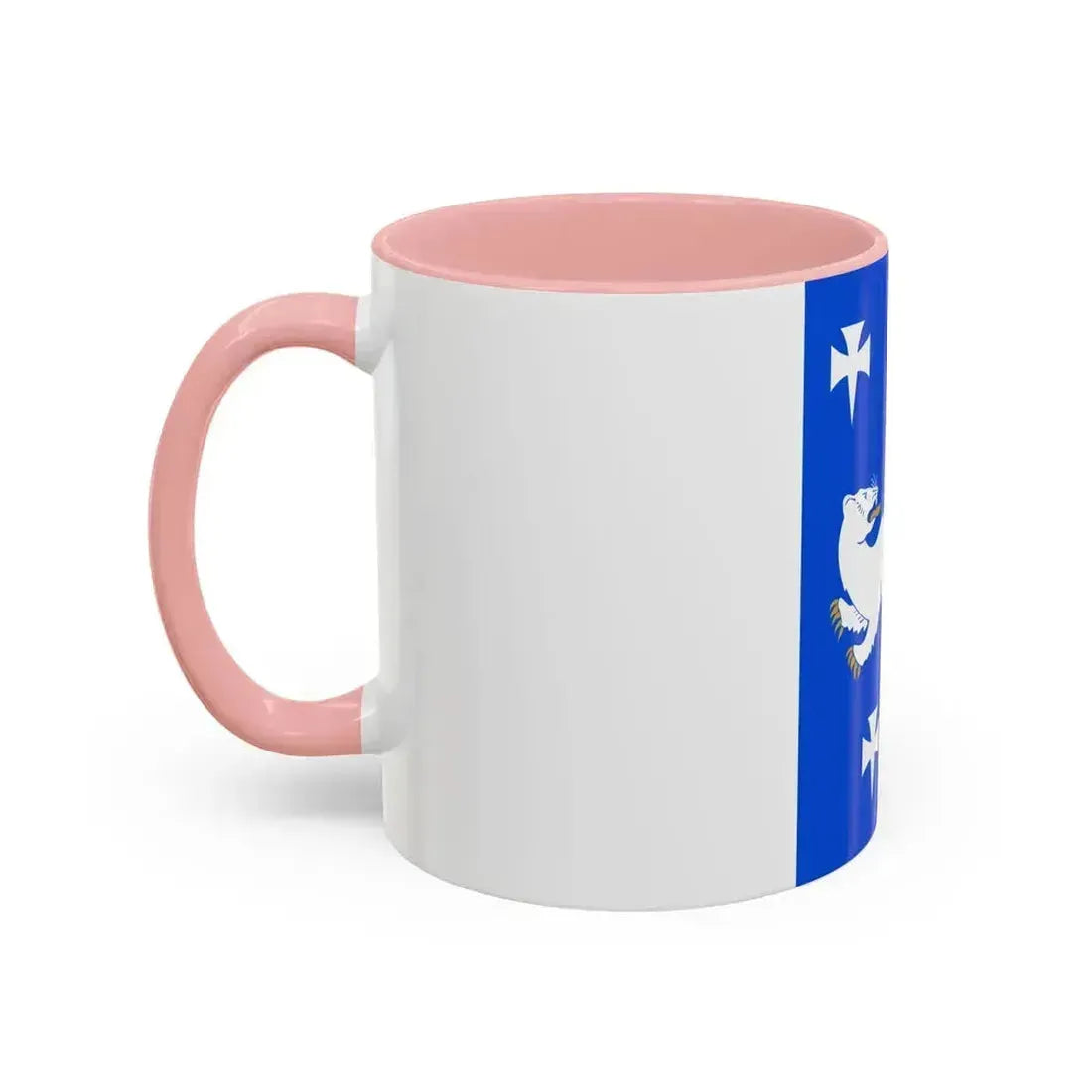 Flag of Central Ostrobothnia Finland - Accent Coffee Mug - Go Mug Yourself