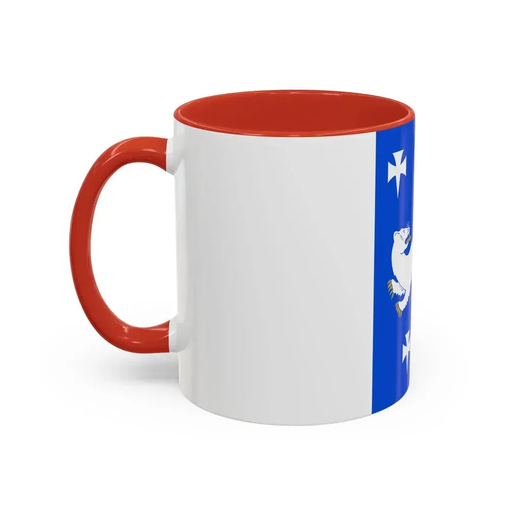 Flag of Central Ostrobothnia Finland - Accent Coffee Mug - Go Mug Yourself