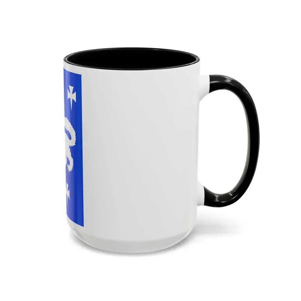 Flag of Central Ostrobothnia Finland - Accent Coffee Mug - Go Mug Yourself
