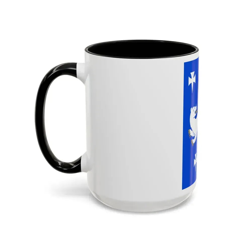 Flag of Central Ostrobothnia Finland - Accent Coffee Mug - Go Mug Yourself