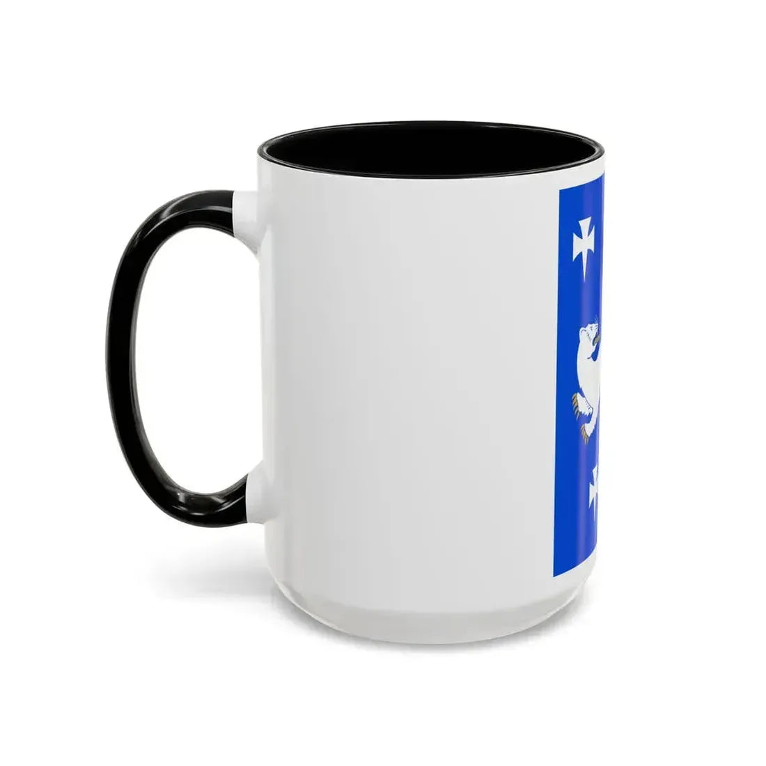 Flag of Central Ostrobothnia Finland - Accent Coffee Mug - Go Mug Yourself