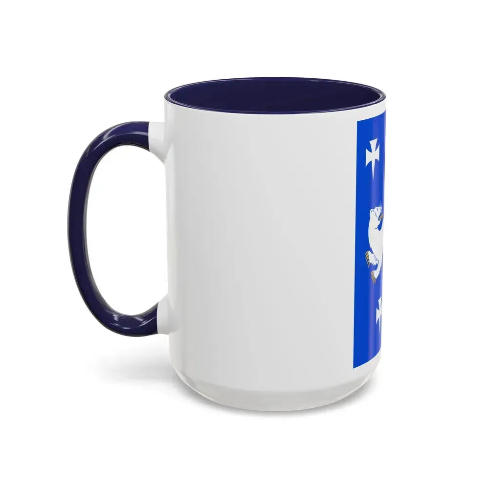 Flag of Central Ostrobothnia Finland - Accent Coffee Mug - Go Mug Yourself