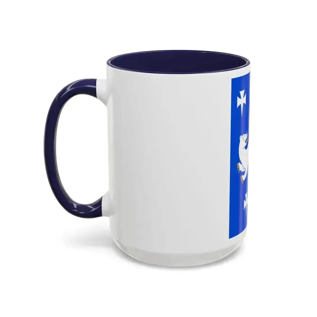 Flag of Central Ostrobothnia Finland - Accent Coffee Mug - Go Mug Yourself