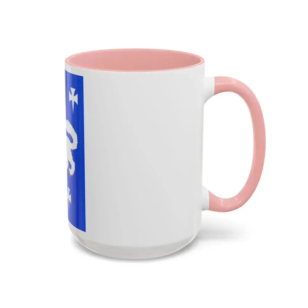Flag of Central Ostrobothnia Finland - Accent Coffee Mug - Go Mug Yourself