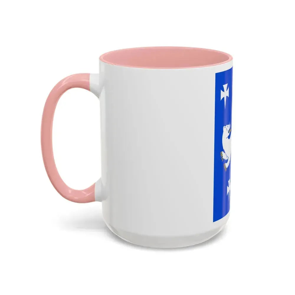 Flag of Central Ostrobothnia Finland - Accent Coffee Mug - Go Mug Yourself