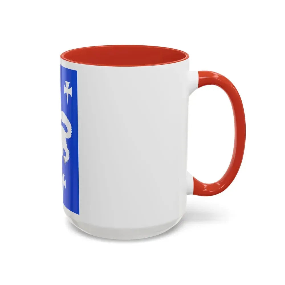 Flag of Central Ostrobothnia Finland - Accent Coffee Mug - Go Mug Yourself