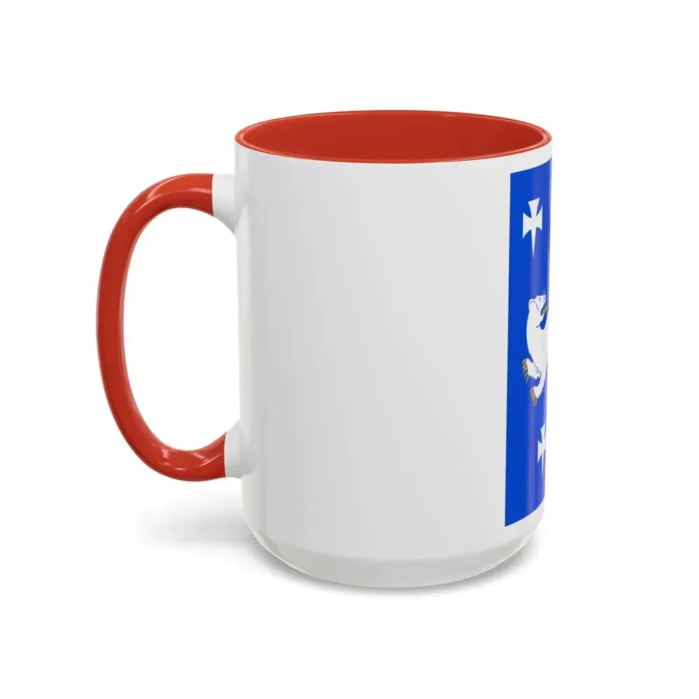 Flag of Central Ostrobothnia Finland - Accent Coffee Mug - Go Mug Yourself