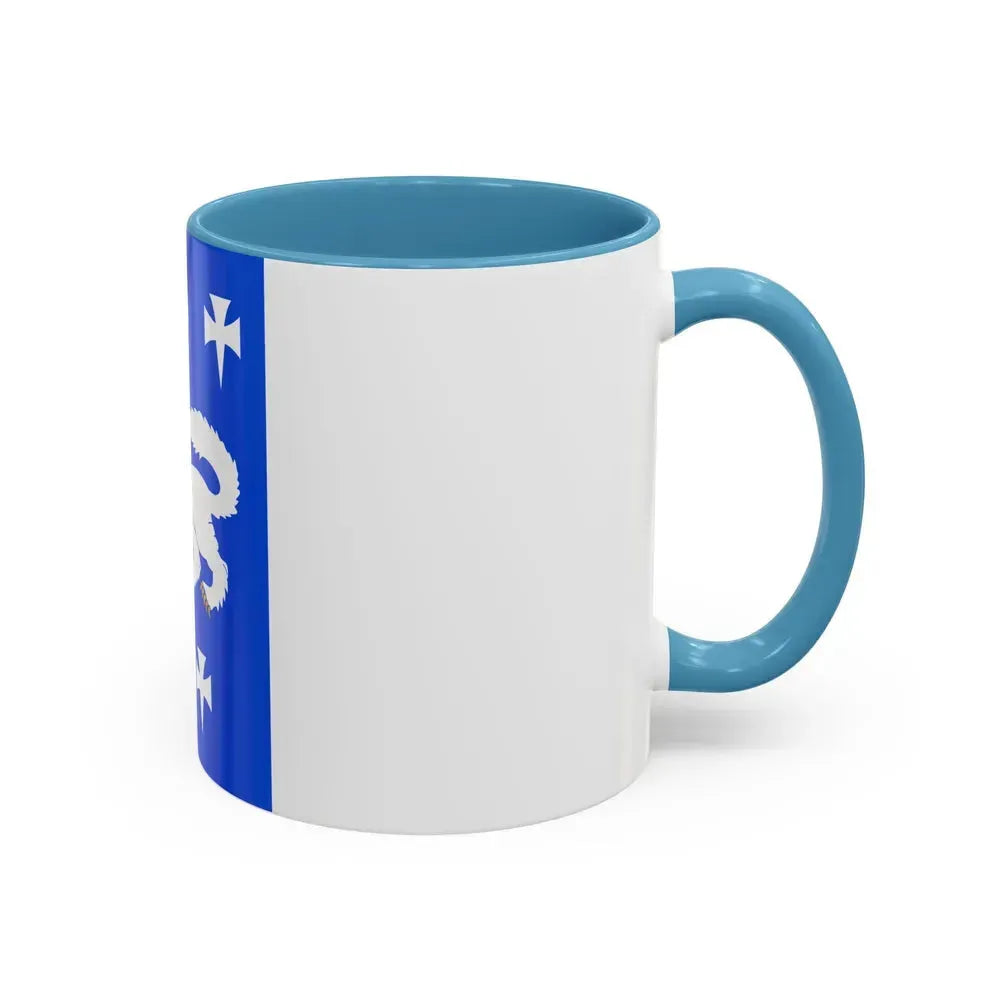 Flag of Central Ostrobothnia Finland - Accent Coffee Mug - Go Mug Yourself