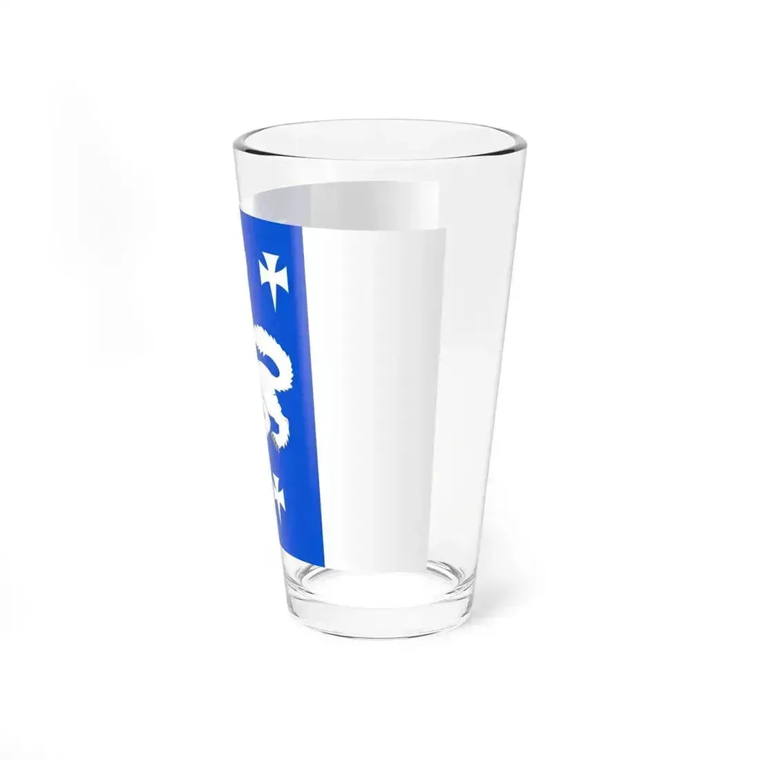 Flag of Central Ostrobothnia Finland - Pint Glass 16oz - Go Mug Yourself