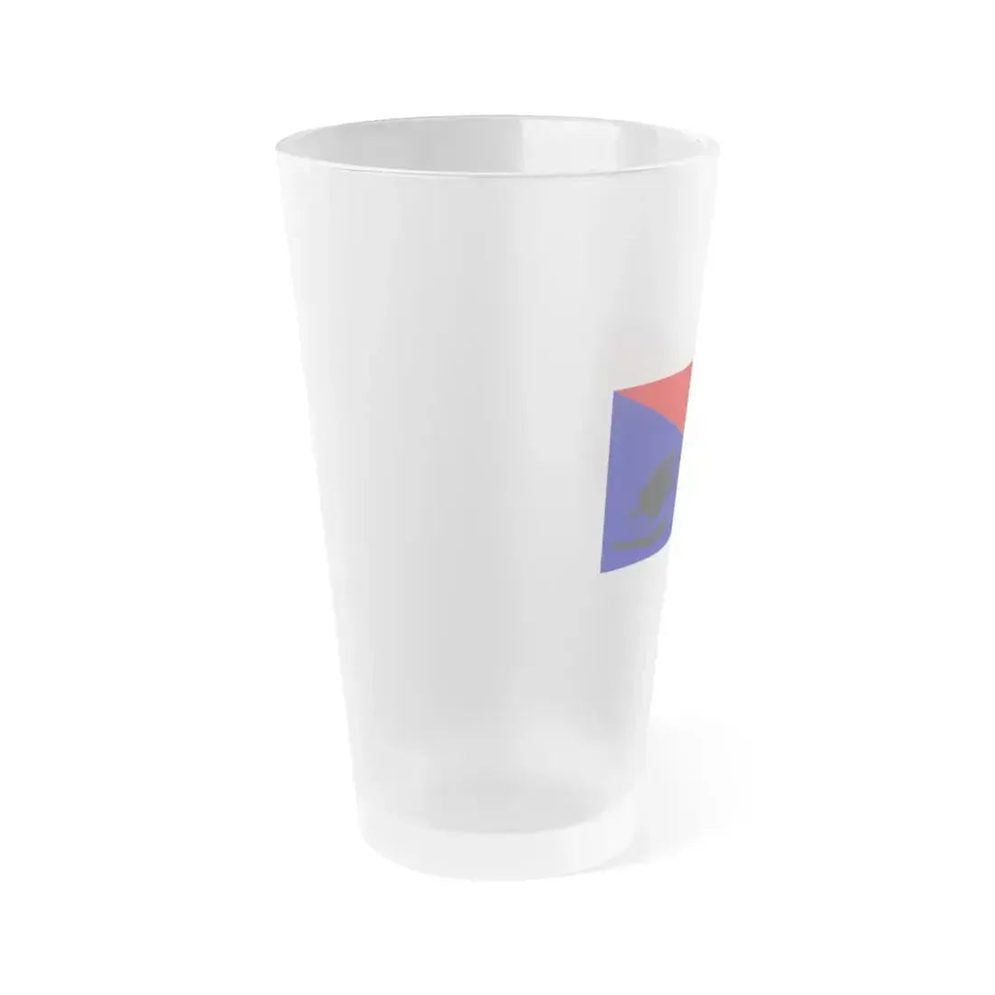 Flag of Central Province Papa New Guinea - Frosted Pint Glass 16oz - Go Mug Yourself