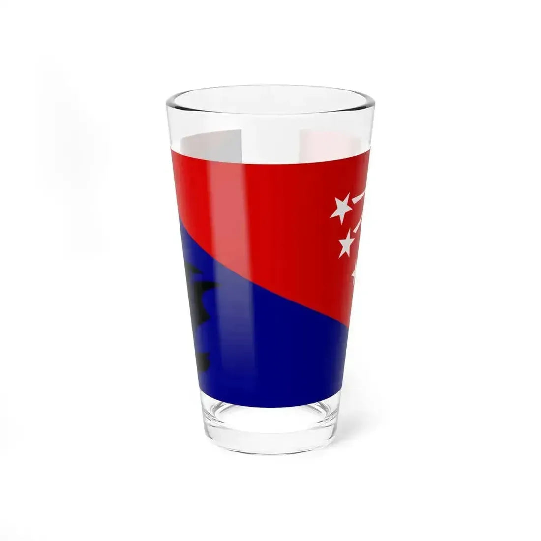 Flag of Central Province Papa New Guinea - Pint Glass 16oz 16oz - Go Mug Yourself