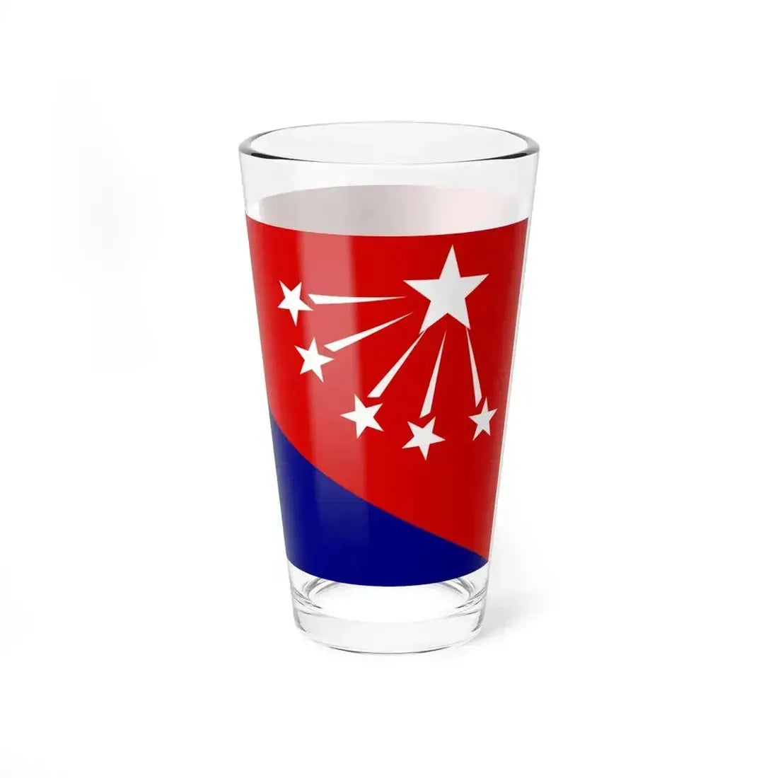 Flag of Central Province Papa New Guinea - Pint Glass 16oz - Go Mug Yourself
