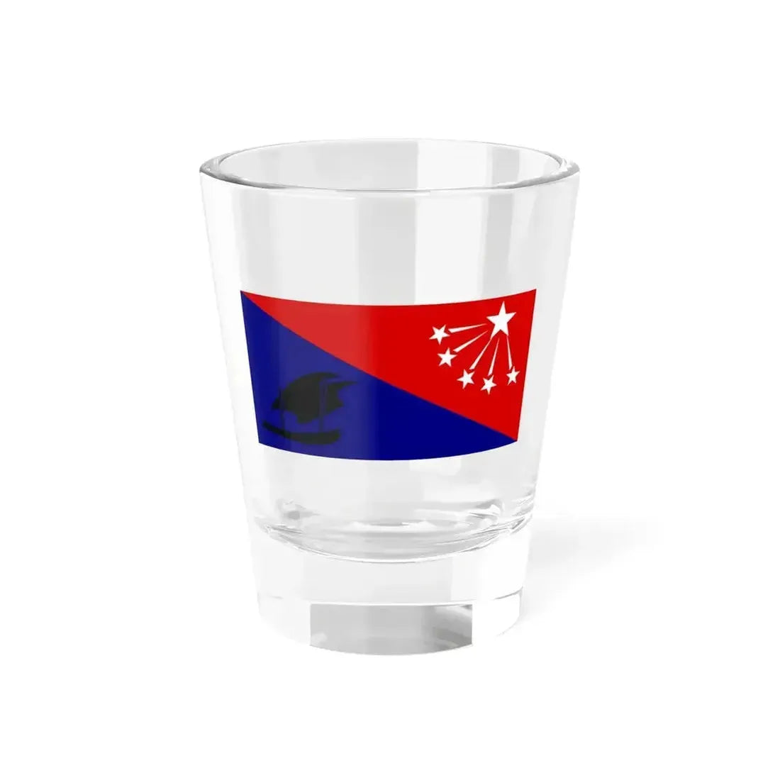 Flag of Central Province Papa New Guinea - Shot Glass 1.5oz 1.5oz - Go Mug Yourself