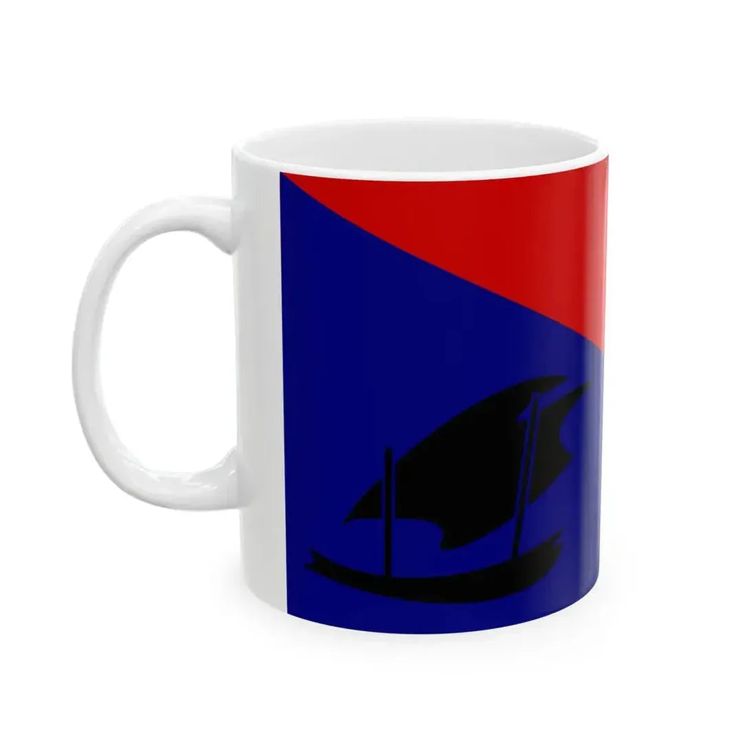 Flag of Central Province Papa New Guinea - White Coffee Mug - Go Mug Yourself