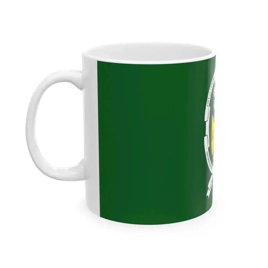 Flag of Centre County Pennsylvania (United States) White Coffee Mug - Go Mug Yourself