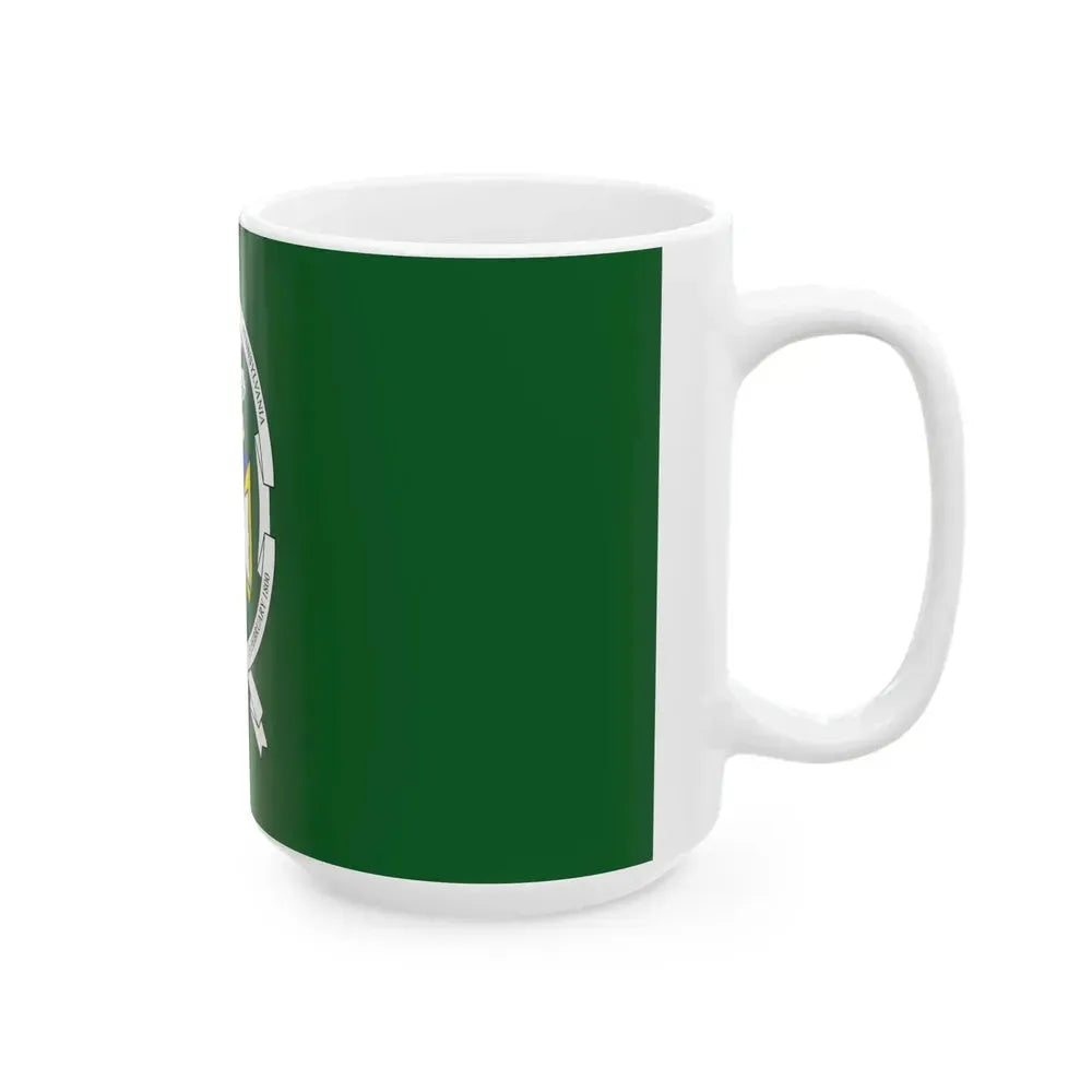 Flag of Centre County Pennsylvania (United States) White Coffee Mug - Go Mug Yourself