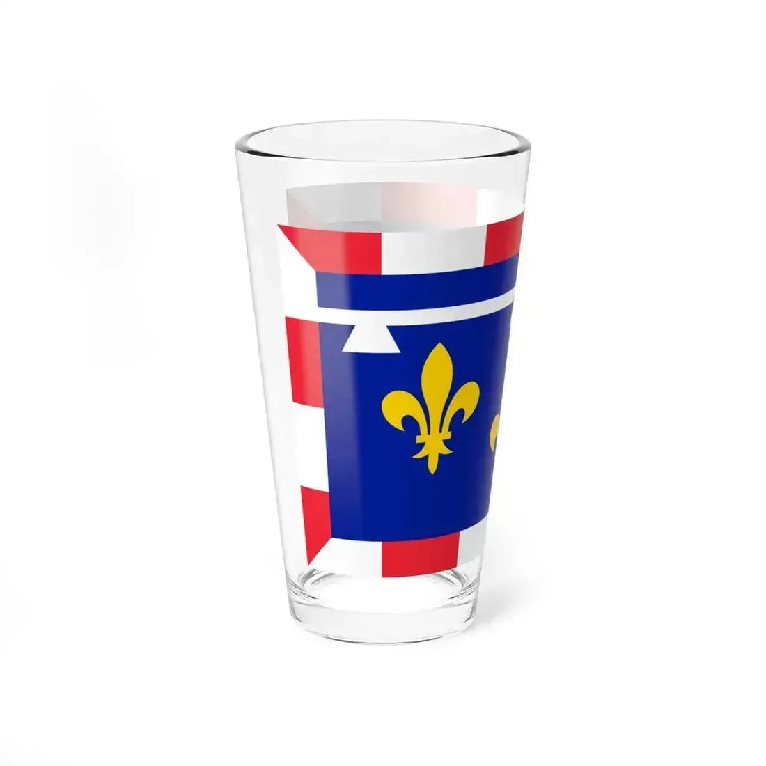 Flag of Centre Val de Loire France 2 - Pint Glass 16oz - Go Mug Yourself