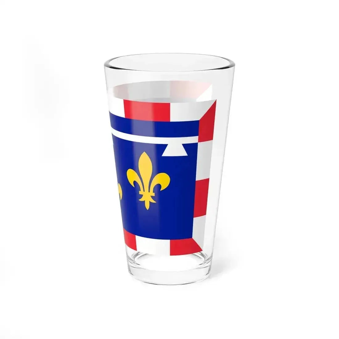 Flag of Centre Val de Loire France 2 - Pint Glass 16oz - Go Mug Yourself