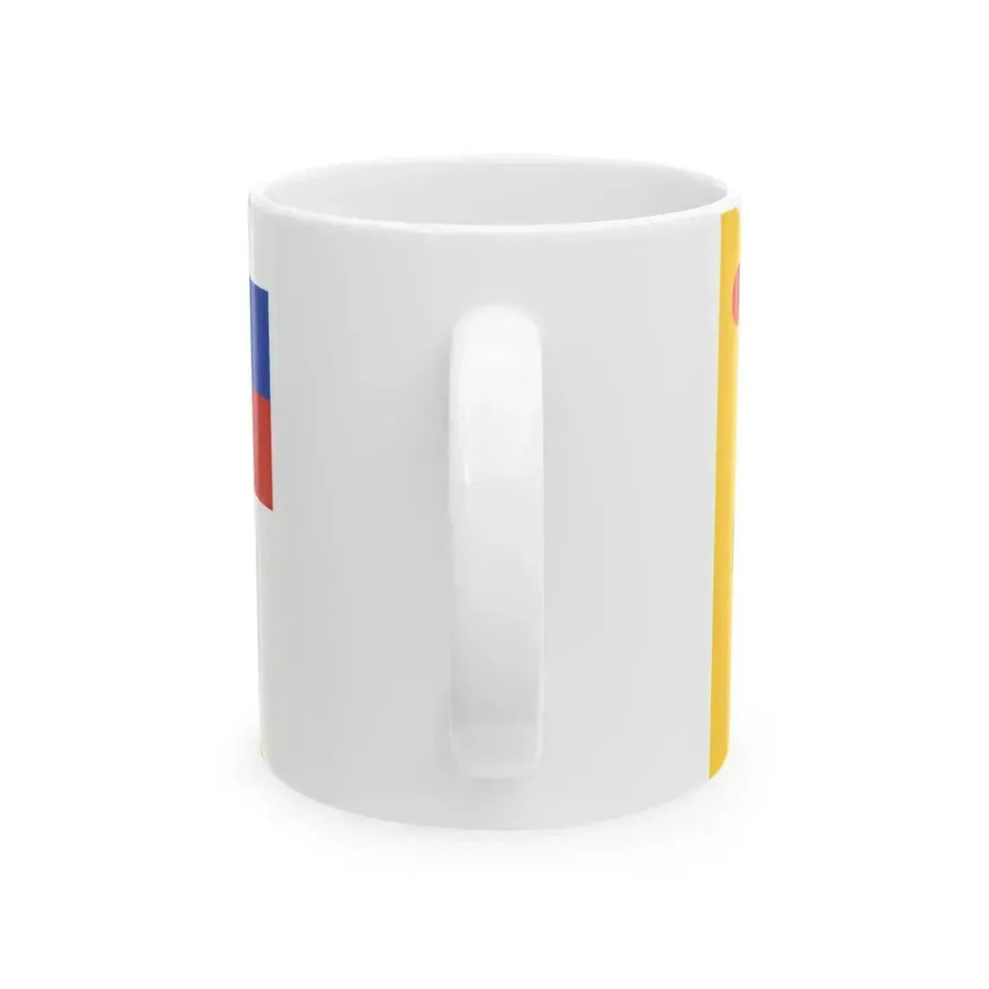 Flag of CER 1897 (China) White Coffee Mug - Go Mug Yourself
