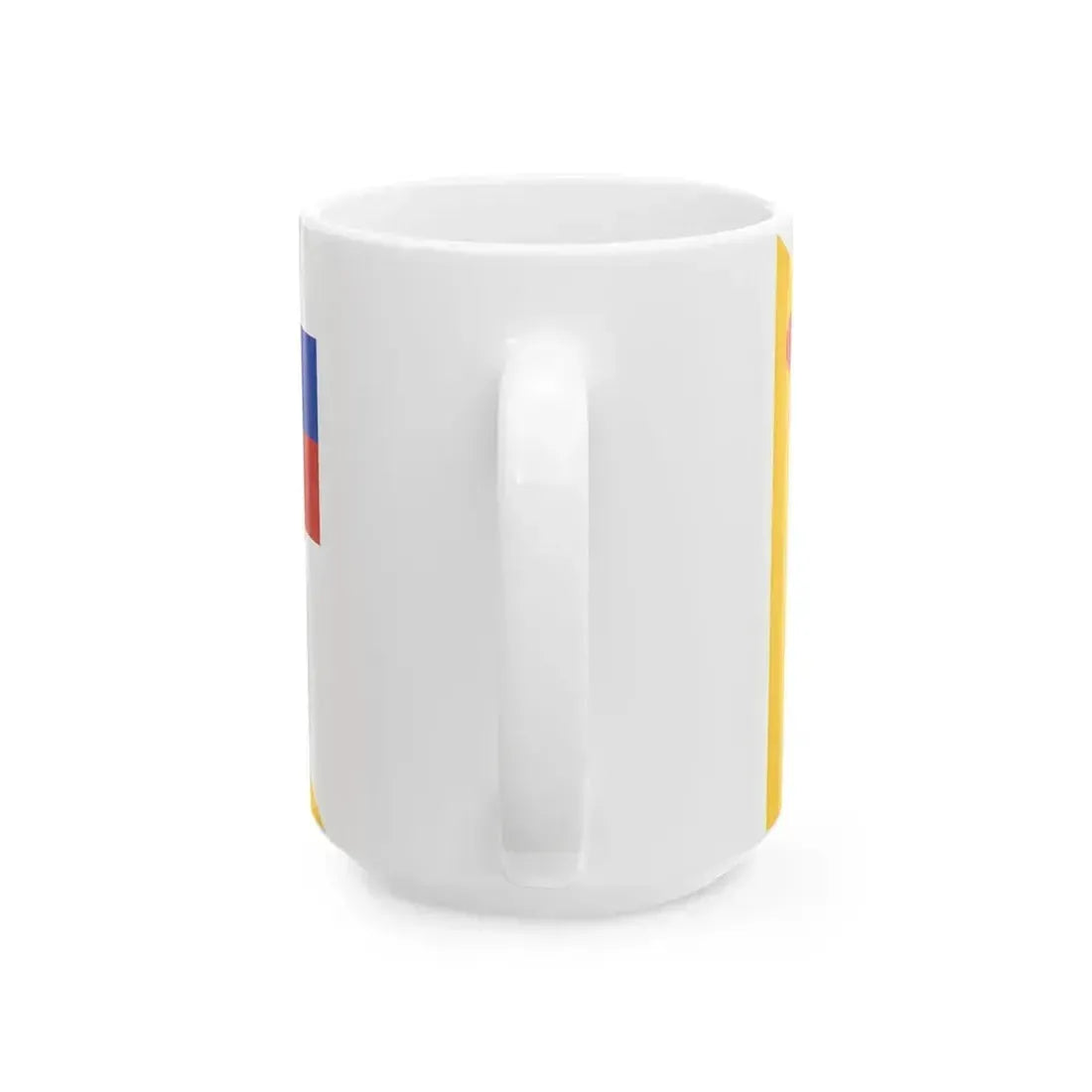 Flag of CER 1897 (China) White Coffee Mug - Go Mug Yourself