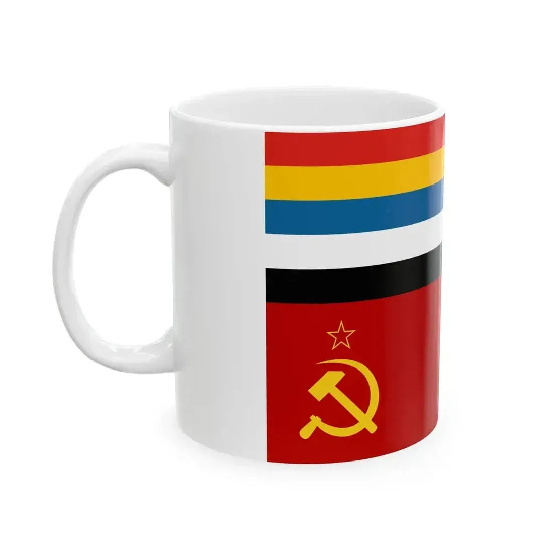Flag of CER 1925 (China) White Coffee Mug - Go Mug Yourself