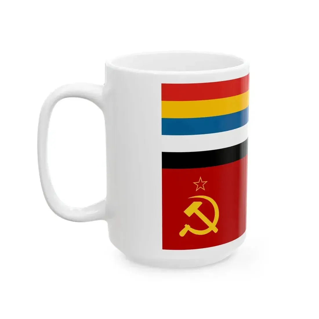 Flag of CER 1925 (China) White Coffee Mug - Go Mug Yourself