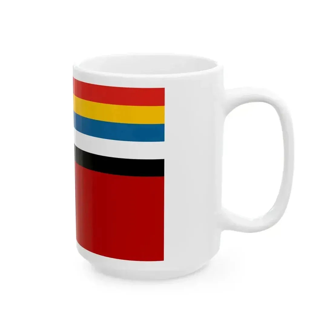 Flag of CER 1925 (China) White Coffee Mug - Go Mug Yourself