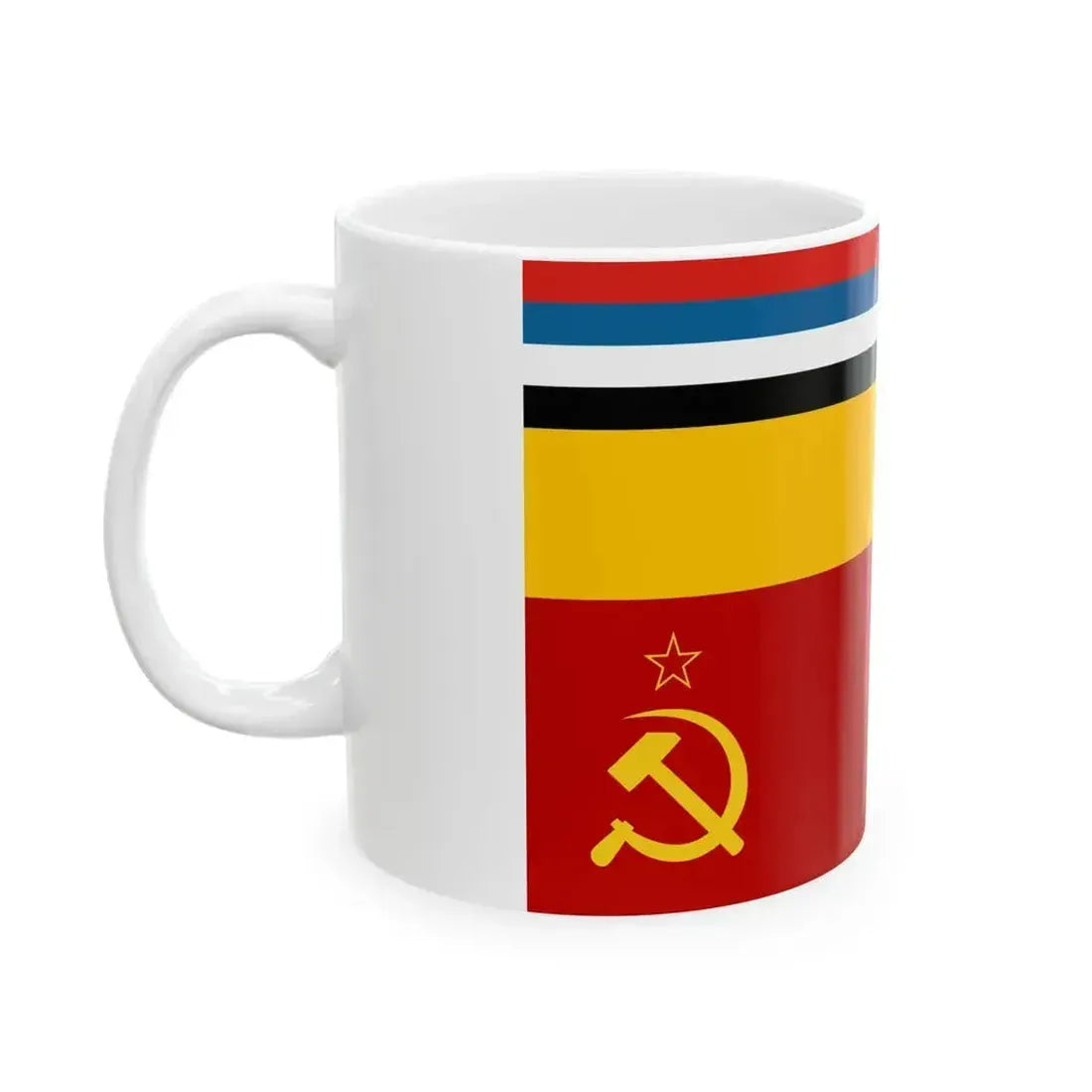 Flag of CER 1932 (China) White Coffee Mug - Go Mug Yourself