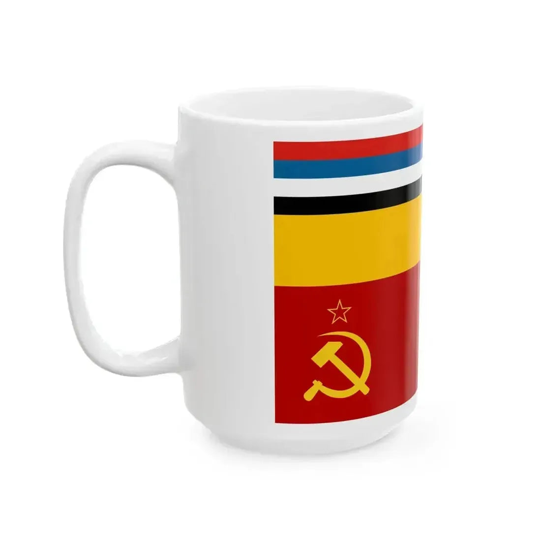Flag of CER 1932 (China) White Coffee Mug - Go Mug Yourself