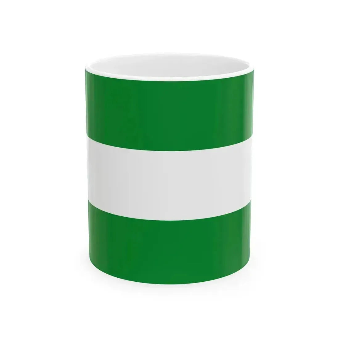 Flag of Cesar (Colombia) White Coffee Mug 11oz - Go Mug Yourself
