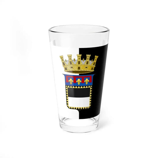 Flag of Cesena (Italy) Pint Glass 16oz 16oz - Go Mug Yourself