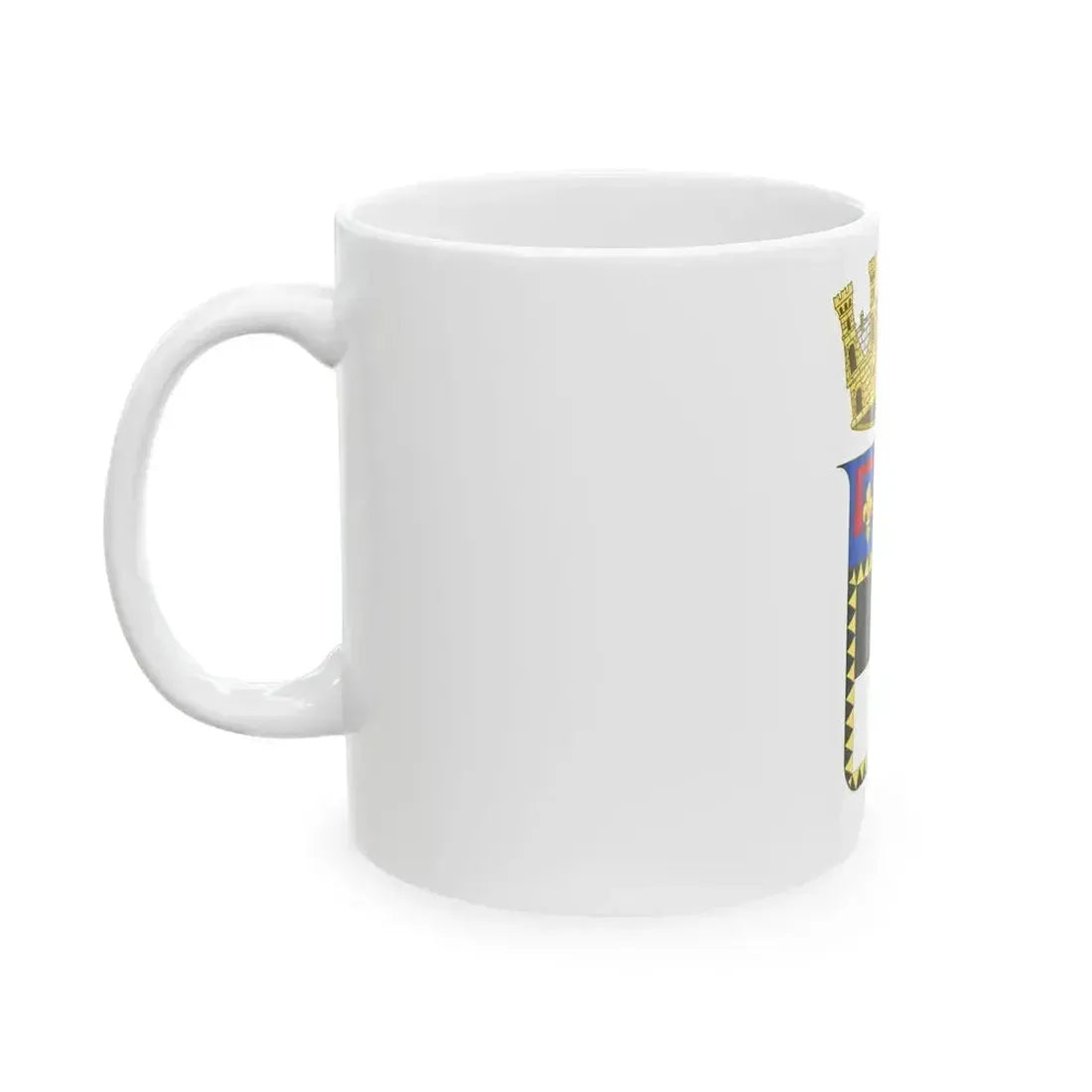 Flag of Cesena (Italy) White Coffee Mug - Go Mug Yourself