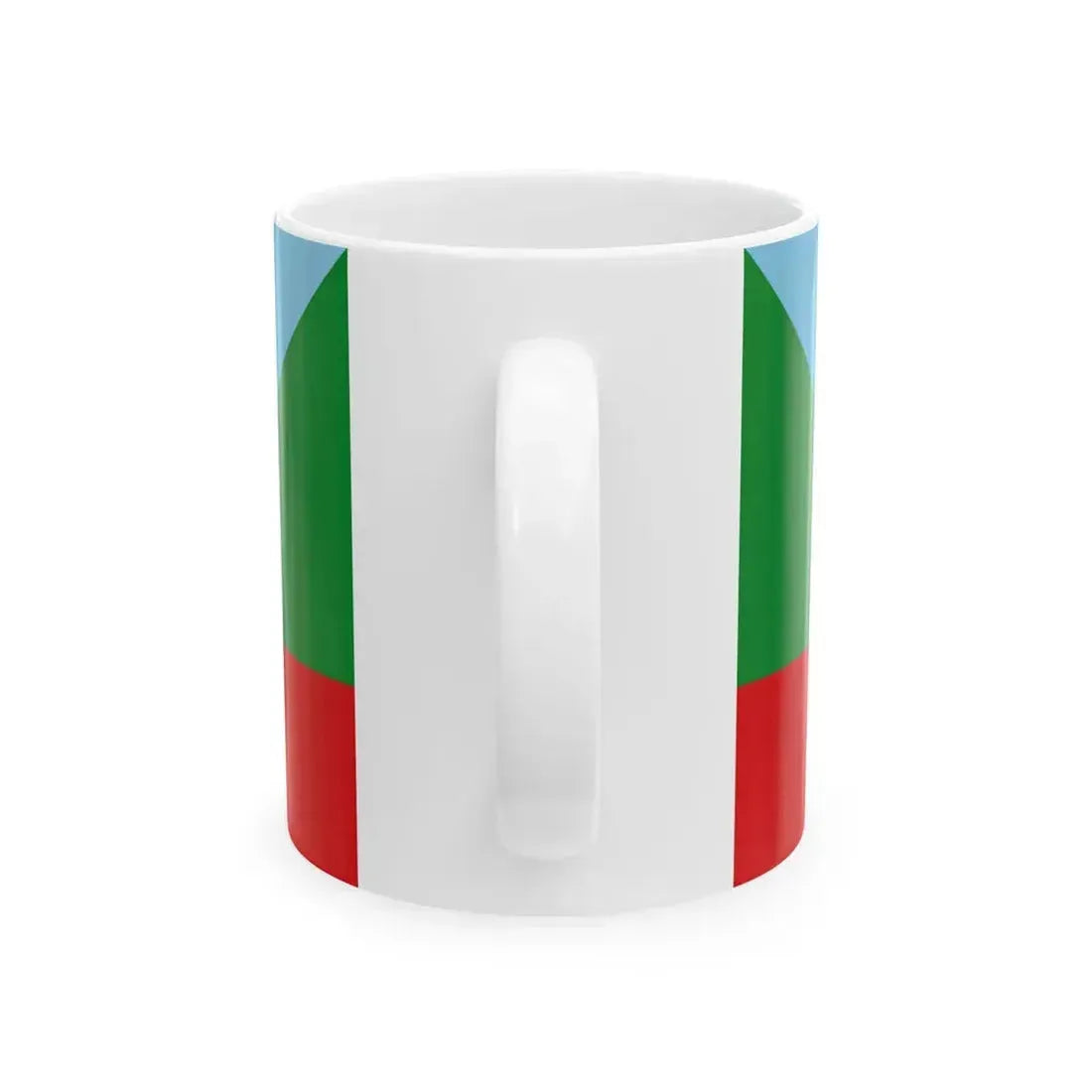 Flag of Chachapoyas capital of the Amazonas Region Peru - White Coffee Mug - Go Mug Yourself