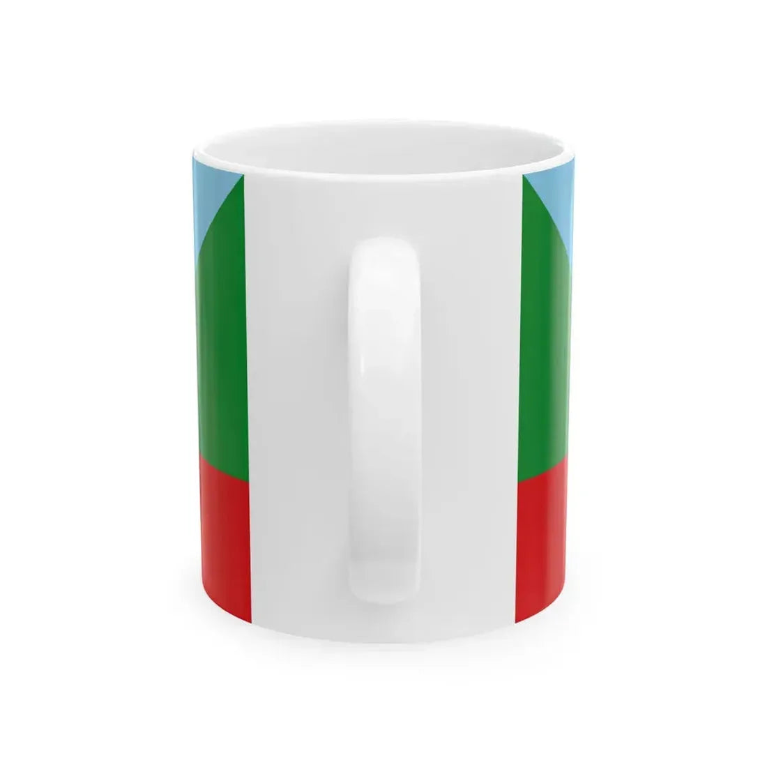 Flag of Chachapoyas capital of the Amazonas Region Peru - White Coffee Mug - Go Mug Yourself