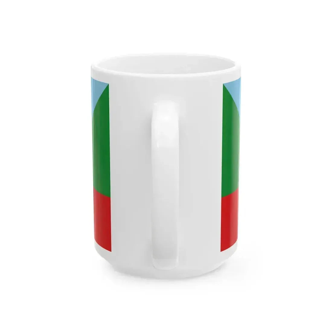 Flag of Chachapoyas capital of the Amazonas Region Peru - White Coffee Mug - Go Mug Yourself