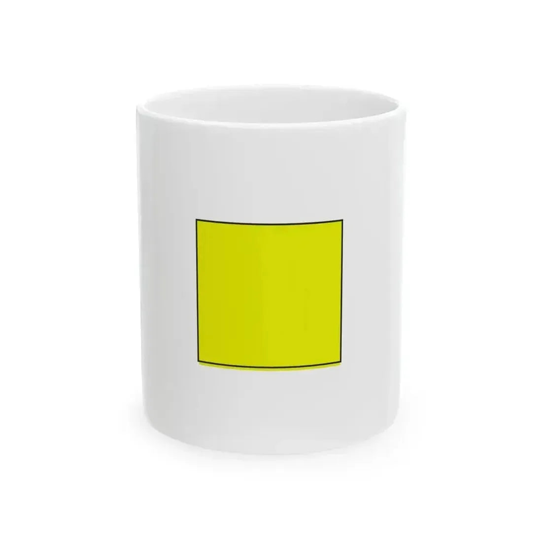 Flag of Chagatai khanate (Mongolia) White Coffee Mug 11oz - Go Mug Yourself