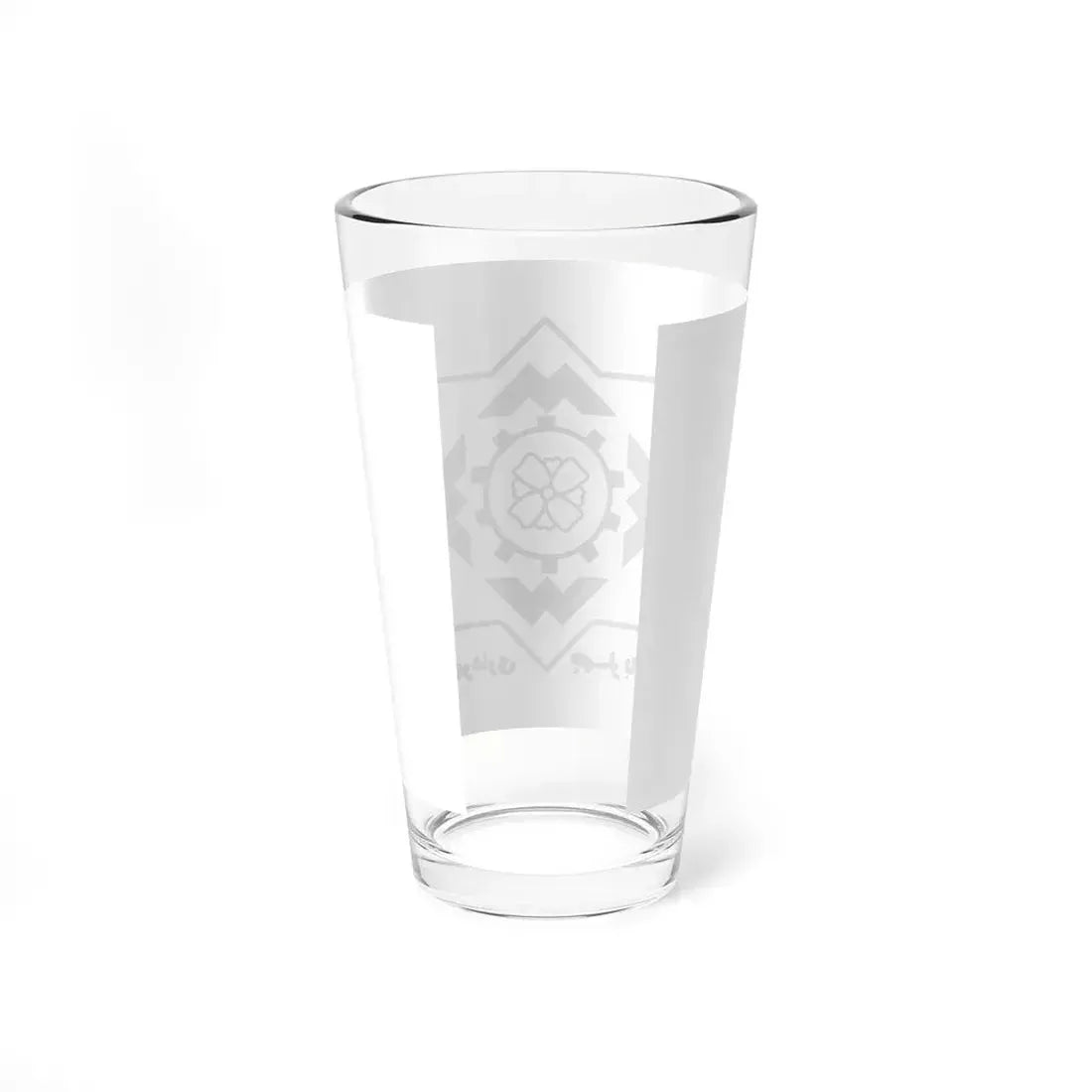 Flag of Chaharbagh Iran (Iran) Pint Glass 16oz - Go Mug Yourself