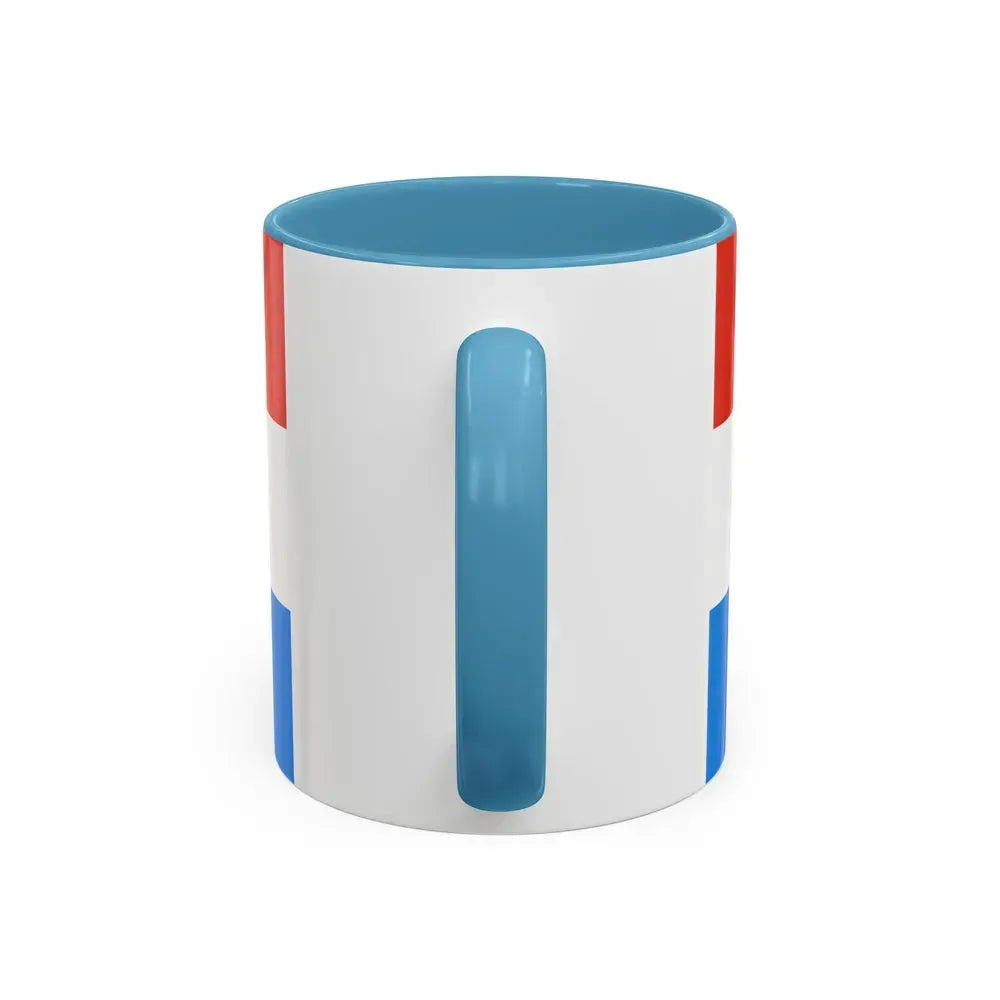Flag of Cham Germany - Accent Coffee Mug - Go Mug Yourself
