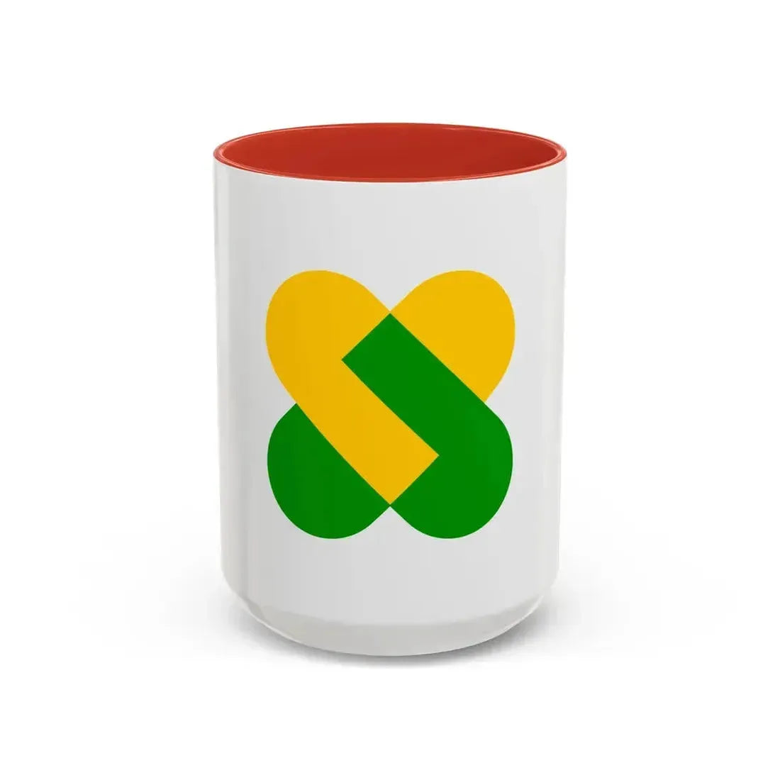 Flag of Champagne Ardenne France 2 - Accent Coffee Mug 15oz Red - Go Mug Yourself