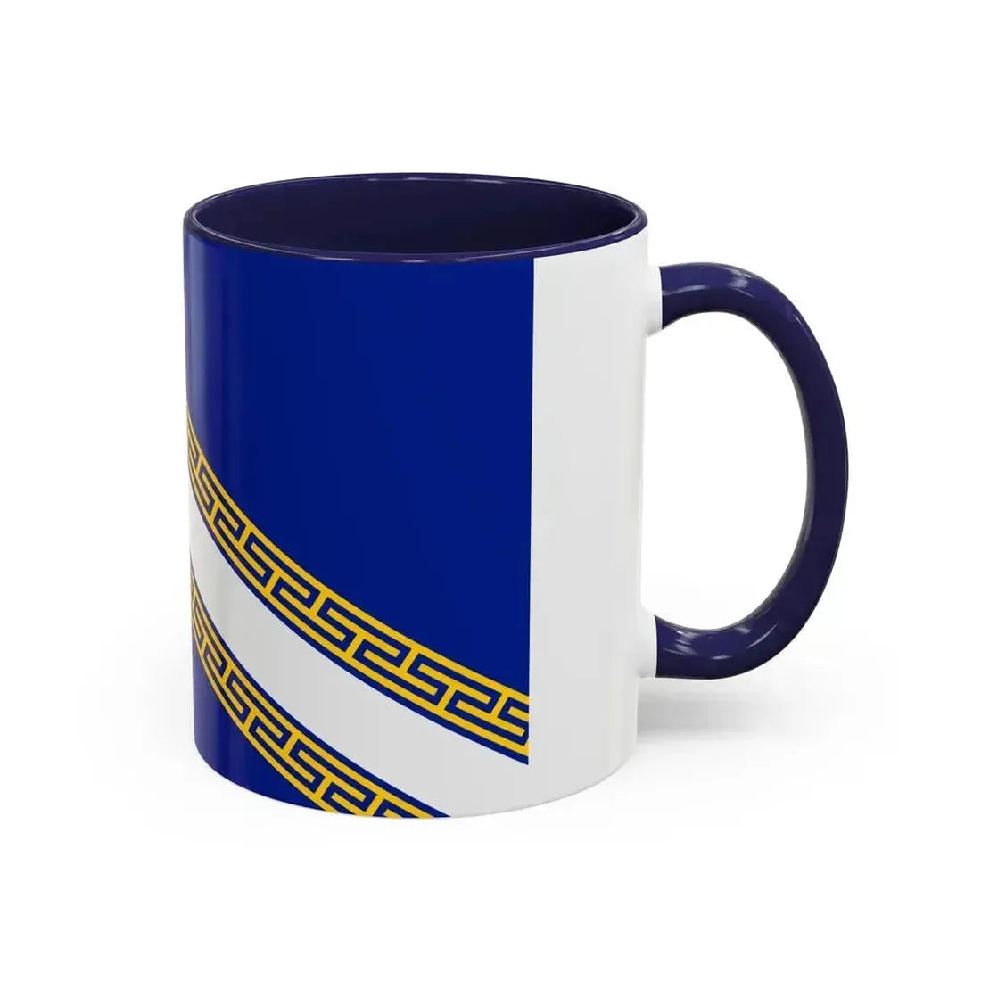 Flag of Champagne Ardenne France - Accent Coffee Mug - Go Mug Yourself