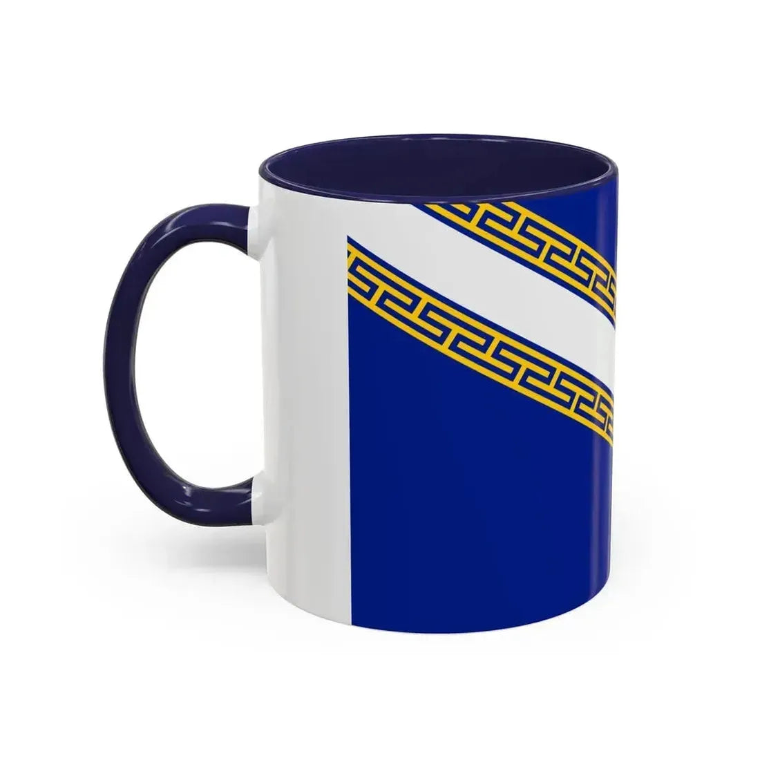 Flag of Champagne Ardenne France - Accent Coffee Mug - Go Mug Yourself