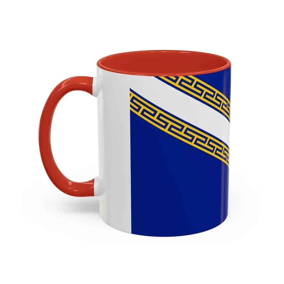 Flag of Champagne Ardenne France - Accent Coffee Mug - Go Mug Yourself