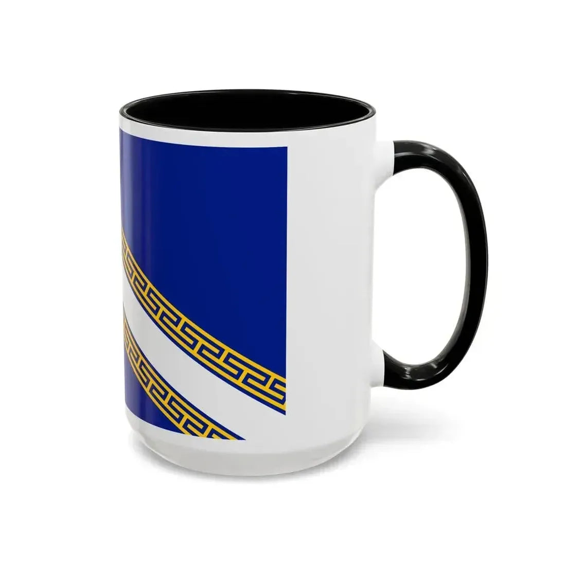 Flag of Champagne Ardenne France - Accent Coffee Mug - Go Mug Yourself