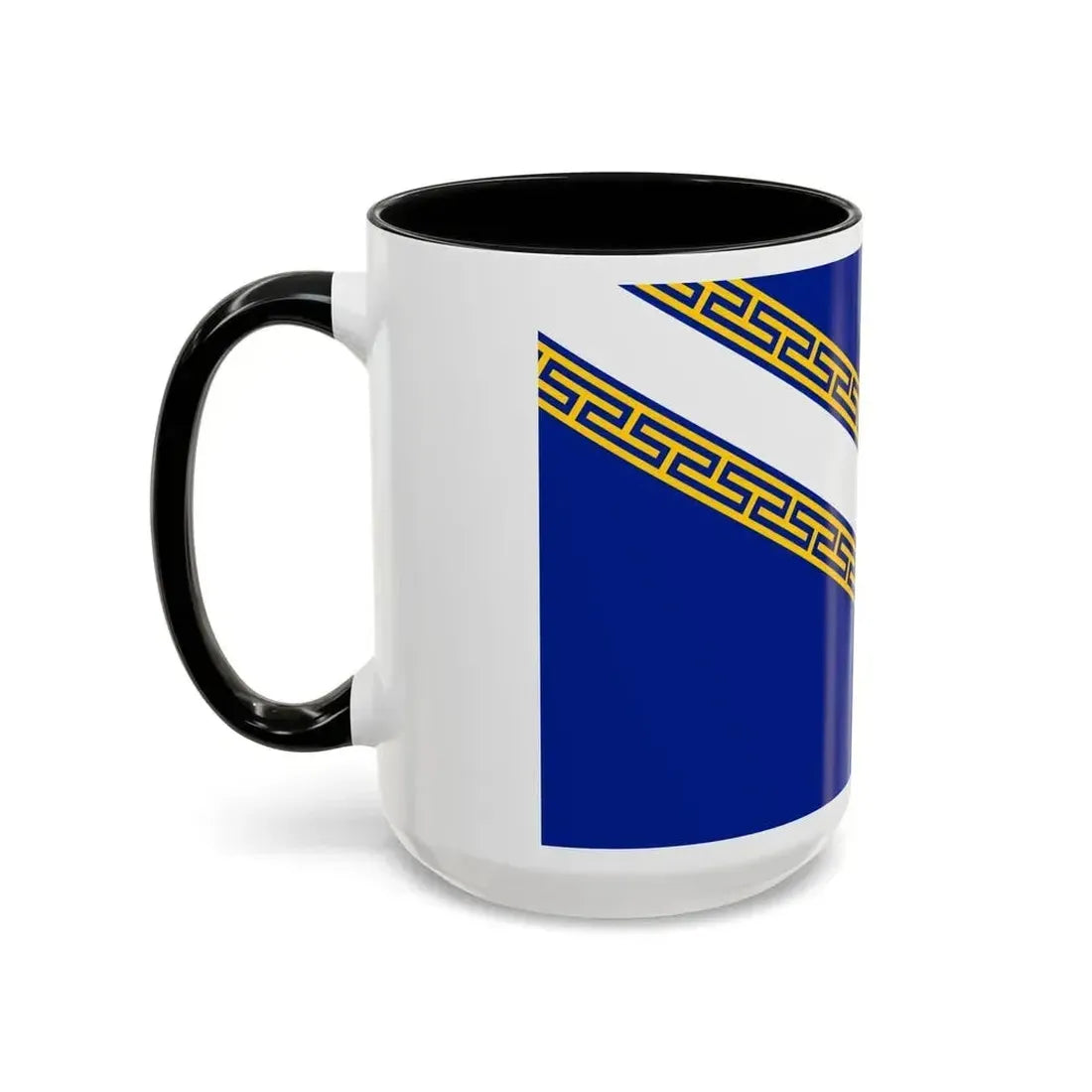 Flag of Champagne Ardenne France - Accent Coffee Mug - Go Mug Yourself