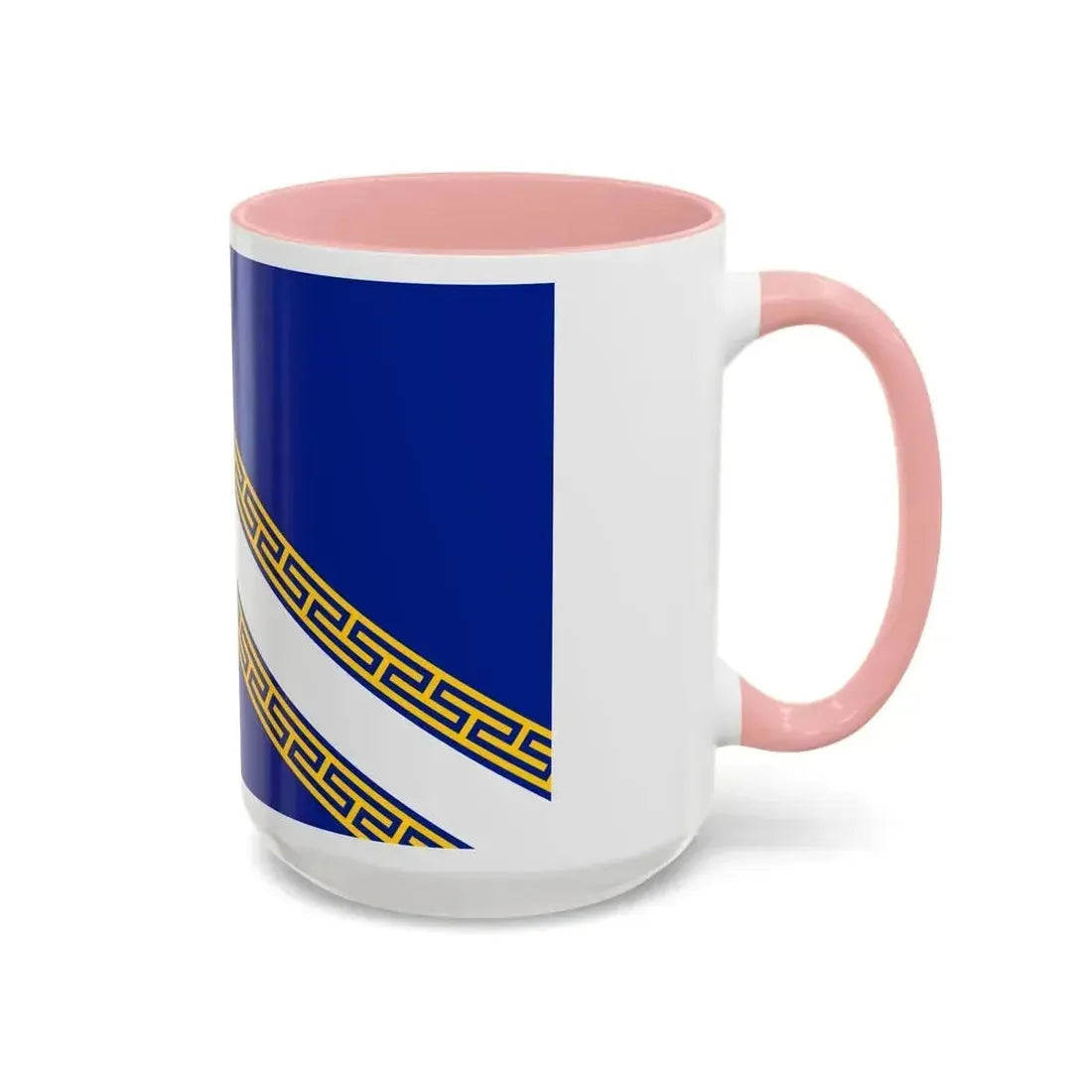 Flag of Champagne Ardenne France - Accent Coffee Mug - Go Mug Yourself