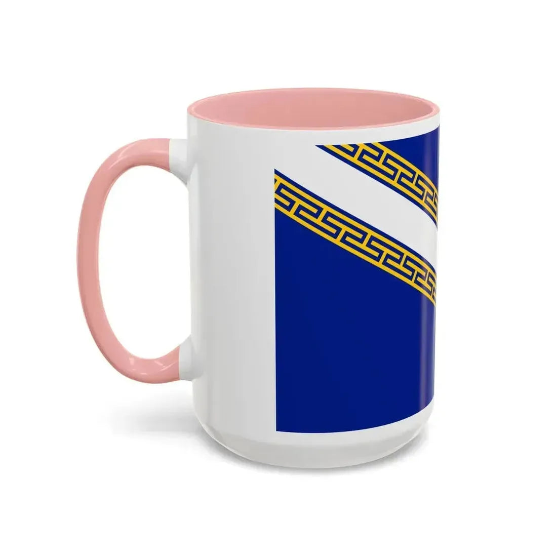 Flag of Champagne Ardenne France - Accent Coffee Mug - Go Mug Yourself